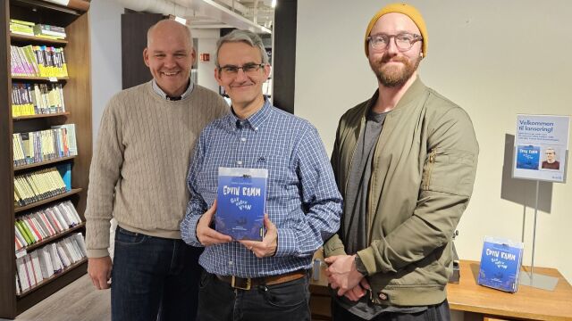 Illustrasjonsbilde til saken «Edvin Ramm går under vann» – en barnebok om foreldre med epilepsi